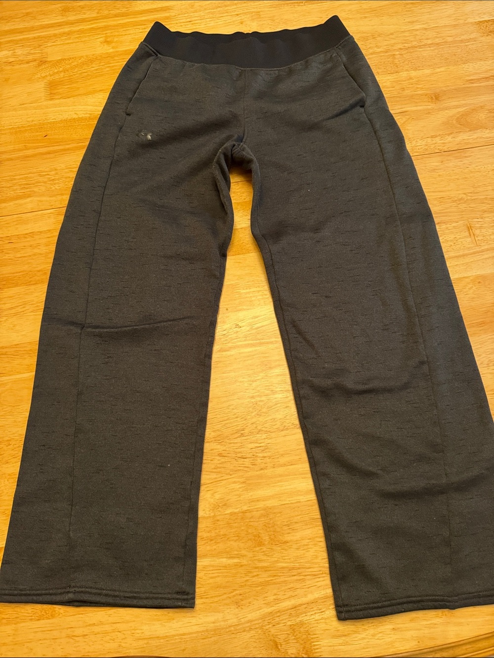 Under Armour Women's Black Wide-Leg Track Pants